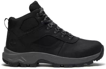 Timberland Mt. Maddsen 2.0 Mid Lace Up Waterproof Boot blk full grain