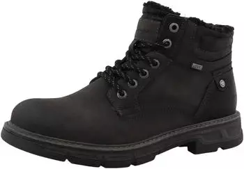 Tom Tailor Winter Boots Lace-up Boots with Rivets and Decorative Stitching anthrazit