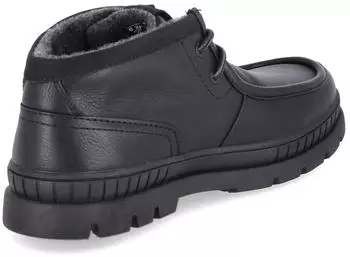 Bugatti Suede Lace-Up Ankle Boot schwarz