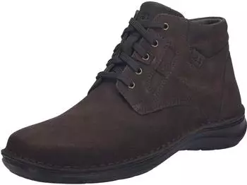 Josef Seibel New Anvers 35 Lace-Up Ankle Boots Width K (Extra Wide) Removable Footbed braun