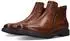 Bugatti Ankle Boot Classic Boots with Two Zippers cognac