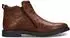 Bugatti Ankle Boot Classic Boots with Two Zippers cognac