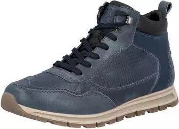 Rieker Men's Lace-Up Boots B0508 blau