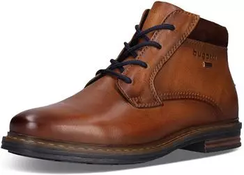Bugatti Winter Boots Lace-up Boots, Lace-up Ankle Boot with TEX Membrane cognac-used