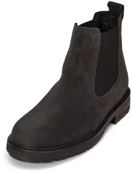 Marc O'Polo Chelsea Boots in Oiled Suede kaffee