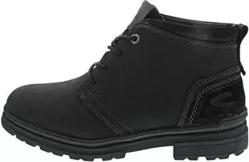 Camel Active Schn&uuml;rboot mit warmem Wollfutter schwarz