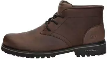 Skechers Quintero Damien Slip-Ins dunkelbraun