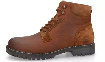 Camel Active Lace-up Ankle Boot Leather tan