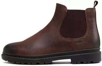 Geox Ankle Boot Leather/Textile (94741046) coffee