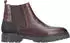 Rieker Chelsea Boots Ankle Boot with Stretch Insert dunkelbraun