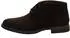 Tamaris Lace-Up Ankle Boot with Logo Embossing for Men mocca