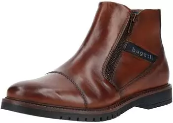 Bugatti Leather Ankle Boot cognac