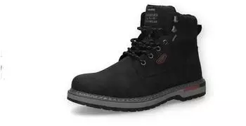 Dockers by Gerli Lace-up Boots Ankle Boot with Zipper schwarz