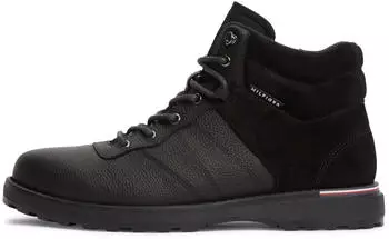 Tommy Hilfiger Corporate Outdoor Warm Lth Boot (FM0FM05991) schwarz