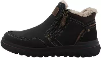 Tom Tailor Winter Boots Zip Boots with Contrast Trims and Contrast Stitching schwarz