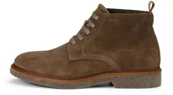 Marc O'Polo Oiled Suede Ankle Boot dunkelbraun