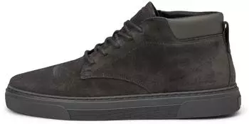 Marc O'Polo Ankle Boot in Soft Suede Leather dunkelgrau