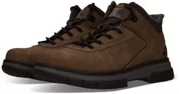 Bugatti Lace-up Boots with Profiled Sole TEX Equipment cognac
