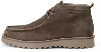 Marc O'Polo Stiefelette aus Velours-Rindleder schoko