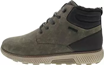 Rieker Schn&uuml;rboots dunkelbraun/braunmeliert