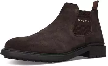 Bugatti Chelsea Boots 311-AYK31 Weite Breit Pull-on dunkelbraun