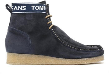 Tommy Hilfiger Crepe Outsole Suede Wallaby Desert Boots (EM0EM00214) ink