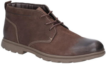 Hush Puppies Tyson Leather Chukka Boots Brown