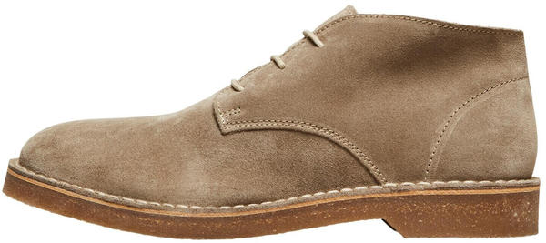 Selected Slhriga Suede Desert Boot (16073601) sand