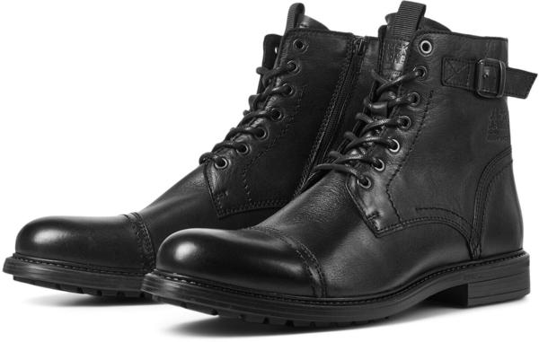 Jack & Jones Jfwshelby Leather Boot Sn (12192762) anthracite