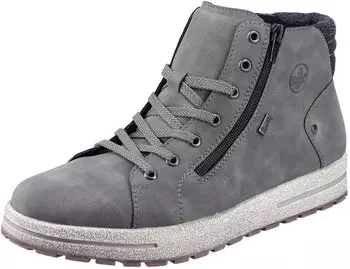 Rieker Herren-Schnürstiefel Mode braun/grau/schwarz (30721)