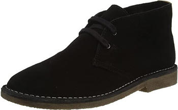 Hush Puppies Mens Samuel Suede Lace Up Chukka Boots black