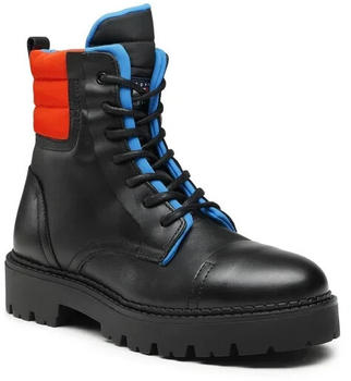 Tommy Hilfiger Padded Lace Up Heritage (EM0EM01063-BDS) black
