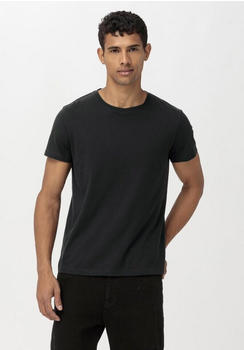 hessnatur Basic T-Shirt Regular aus reiner Bio-Baumwolle im 2er-Pack (54315) schwarz