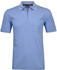 Ragman Softknit-Poloshirt mit Zip (540392-718) blau