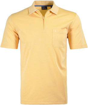 Ragman Softknit-Poloshirt mit Zip (540392-056) gelb