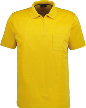 Ragman Softknit-Poloshirt mit Zip (540392-050) gelb