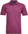 Ragman Softknit-Poloshirt mit Zip (540392-485) magenta