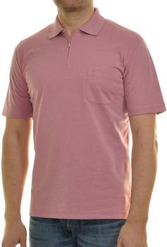 Ragman Softknit-Poloshirt mit Zip (540392-662) hummer
