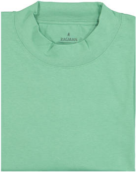 Ragman Stehkragenshirt langarm (400160-304) hellgrün