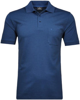 Ragman Kurzarm Softknit Poloshirt (540391-793) dunkelblau
