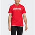 Adidas Essentials Embroidered Linear Logo T-Shirt better scarlet (IC9278)