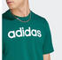 Adidas Essentials Embroidered Linear Logo T-Shirt collegiate green (IJ8658)