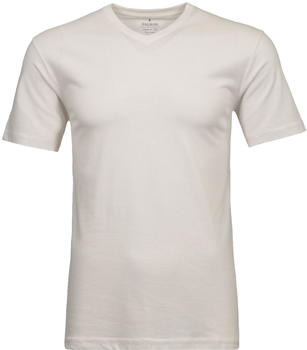 Ragman T-Shirt V-Ausschnitt Single-Pack (40157-008) ecru