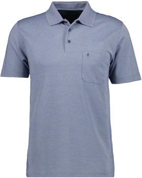 Ragman Softknit-Polo "fishnet" (5491391-073) taube