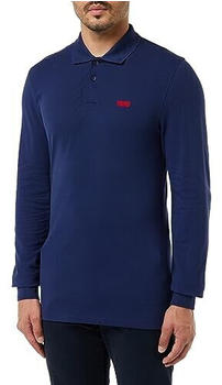 Levi's Slim Housemark Longsleeve Polo naval academy