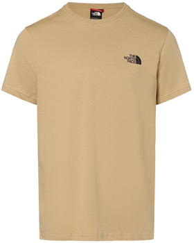 The North Face Men's Simple Dome T-Shirt (2TX5) khaki stone