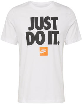 Nike T-Shirt DZ2989-100 white/orange/black