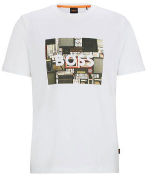 Hugo Boss Heavy T-Shirt (50510009) beige/weiß