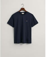 Gant T-Shirt "REG SHIELD SS T-SHIRT" mit Logostickerei auf der Brust
