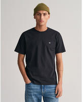Gant T-Shirt "REG SHIELD SS T-SHIRT" mit Logostickerei auf der Brust